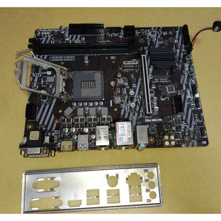 瑕瑕品(可開機)-微星MSI H410M Pro ,1200腳,正常.保固40天,電池新,bios新.見說明.M09