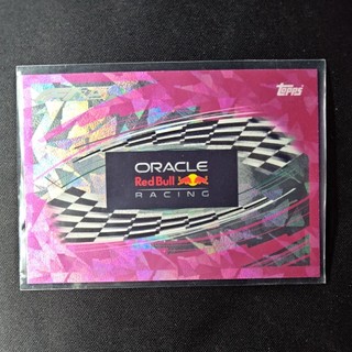 Pink Oracle Red Bull Racing Team Logo 2025 Topps Turbo Attax