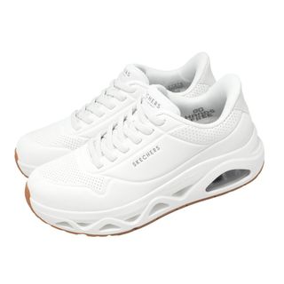 【SKECHERS】休閒系列 Uno Glide-Step Slip-Ins-183420-白\男