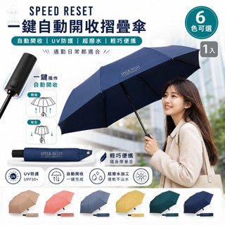【SPEED RESET】大振豐 折疊傘 貼片記憶雨傘 迅速整齊收傘 機能傘 秒收傘 晴雨兩用 秒收摺疊傘