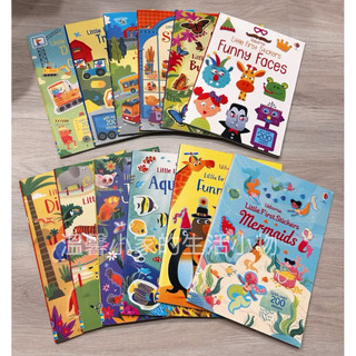 全新🍀《Usborne Little First /First sticker books貼紙書系列》