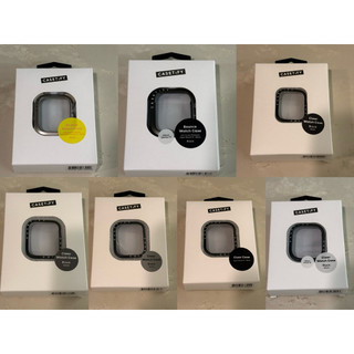 CASETiFY Apple Watch S4-S12 Ultra 終極防摔/金屬強悍防摔/透明保護殼 錶殼 附保護貼