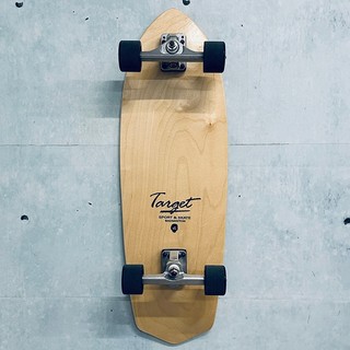 TARGET SKATE SURF SKATEBOARD沖浪滑板/ 簡約字樣logo印花 /31吋（090）