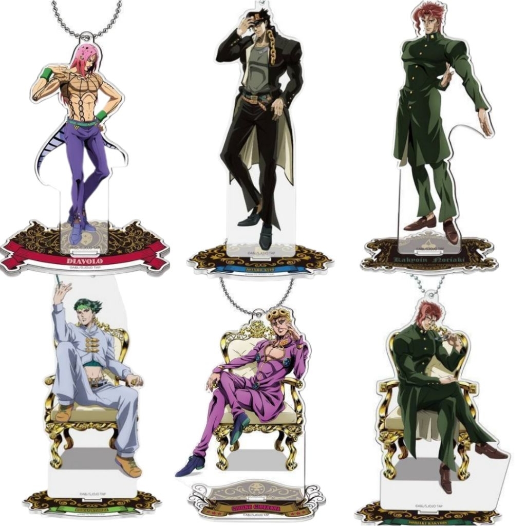 玩樂一族 日本 The JoJo World 涉谷 立牌 吊飾 空條承太郎 花京院 喬魯諾 岸邊露伴 迪亞波羅 現貨