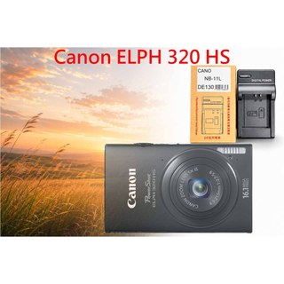 NB-11L 副場充電器 相容 Canon ELPH 320 HS 電池充電器 NB11L 充電器 另有電池