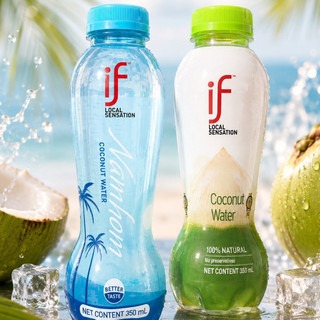 現貨泰國🇹🇭 if椰子水 350ml 椰子汁 無還原 真實 coco 椰子水