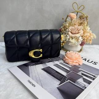 【赫蒂國際精品】 Coach 蔻馳 Tabby 絎縫單肩手袋 vintage