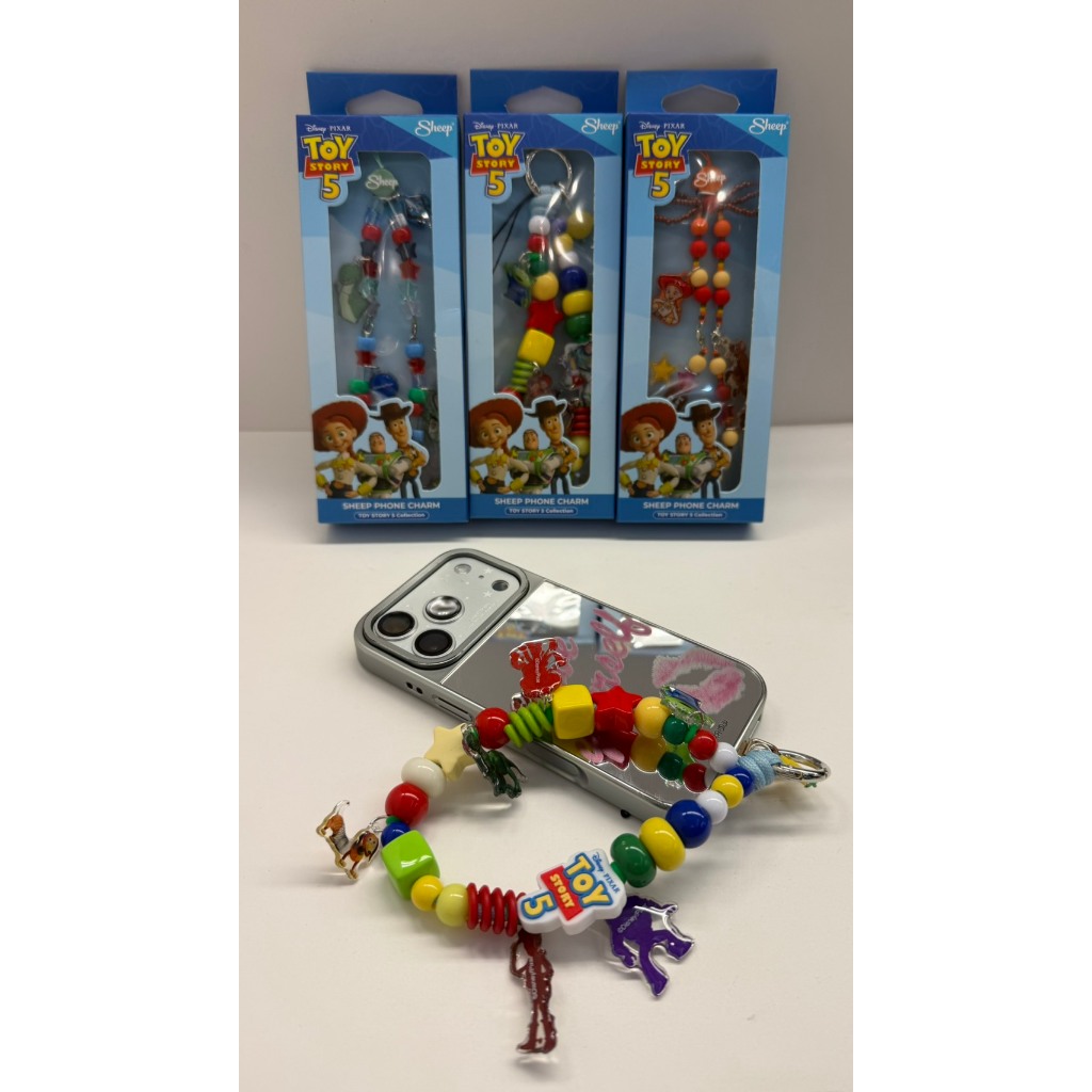 現貨泰國限定 玩具總動員角色手機吊飾 超人氣 Toy Story 經典角色登場！  可愛角色結合掛繩設計，掛在手機