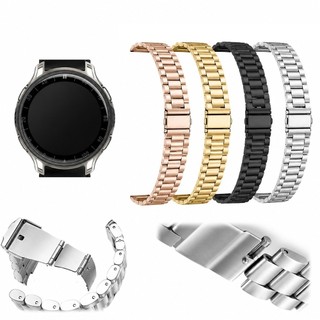 【三珠不鏽鋼】適用 華米 Amazfit Bip Max A2568 手錶 錶帶寬度 22mm 金屬 快拆