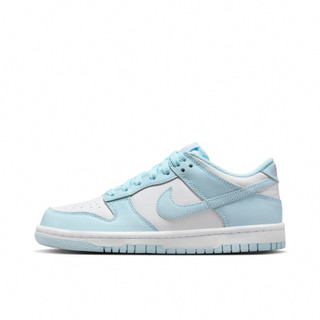 NIKE 休閒鞋 女生 大童 NIKE DUNK LOW GS 舒適 好看 基本款 白藍 FB9109105