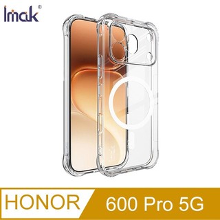Imak HONOR 600 Pro 5G (海外版)全包防摔套(氣囊)(磁吸款)-透明