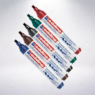 德國 威迪 Edding 1455 Creative Calligraphy Marker 英文書法平頭麥克筆