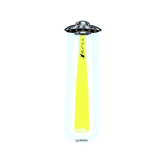 日本 sun-star 飛碟造型書籤/ 黃 eslite誠品