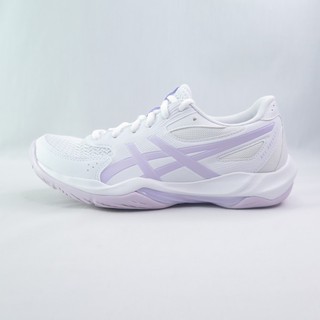 Asics GEL-ROCKET 12 女款 排羽球鞋 室內球鞋 1072A119106 白x淡紫【iSport愛運動】