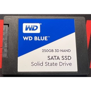【WD 250GB SSD】2.5吋 SATA 固態硬碟 高健康度 二手拆機品