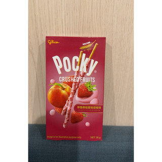 Glico格力高 Pocky草莓果粒蜜桃優格棒38g