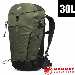 【MAMMUT 長毛象】送》男 輕量透氣日用 登山背包-附防雨罩 30L Lithium 自行車背包 03152
