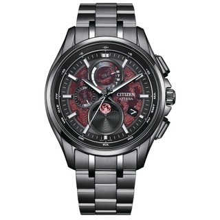 CITIZEN 星辰 BY1005-73Z ATTESA系列 血月限定款 鈦金屬 光動能電波 計時腕錶