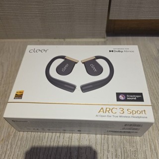 Cleer ARC 3 運動版 恆星黑 IPX7 防水 開放式 真無線 藍牙耳機 有使用幾次而已 耳機太多出售
