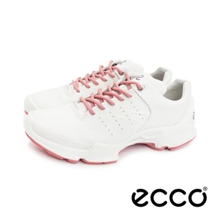 ecco(女)BIOM C-TRAIL W 蹤跡健步山系防水運動休閒鞋 女鞋-白粉