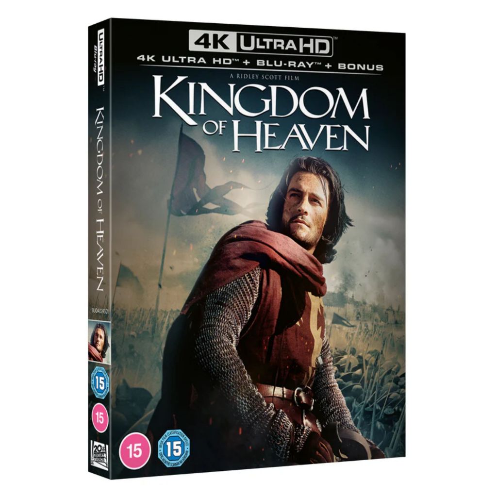 王者天下導演剪輯版 4K UHD + 藍光 3碟珍藏版 Kingdom of Heaven:無中字