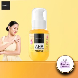SCARLETT Intense Brightening AHA Body Booster Serum Tubuh