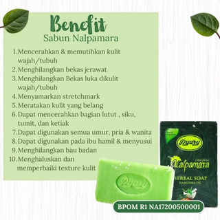 Pyary Nalpamara soap ORIGINAL 100% Arabic herbal soap