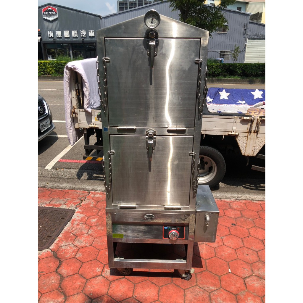 【全省二手貨】二手家具*自動加水蒸箱-220v 廣式蒸箱 蒸爐 蒸箱 蒸櫃 毛巾蒸箱 二手蒸箱