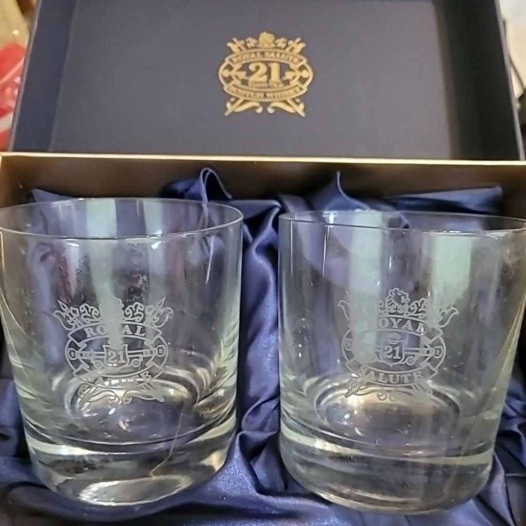 經典珍藏 ROYAL SALUTE 威士忌杯 皇家禮炮酒杯