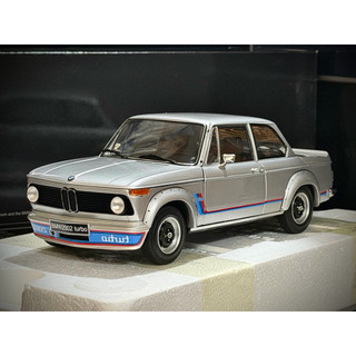 【絕版現貨】 KYOSHO 1/18 BMW 2002 Turbo E20 銀 1:18 M-Power 模型車