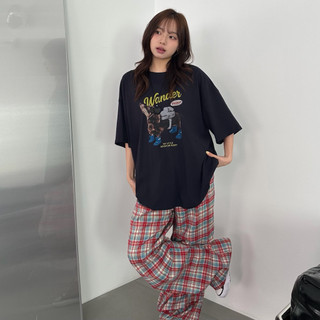 萌寵臘腸狗 ! GROW UP美式印花大tee TAB SPACE