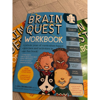 Brain Quest Workbook: 1st 鍛鍊大腦的練習本(近全新
