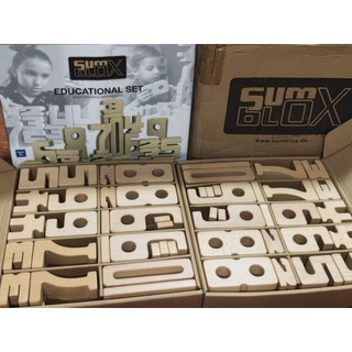 【限量教具版100件】SumBlox Educational Set 數字積木｜CPA數學教具 加減乘除・分數學習