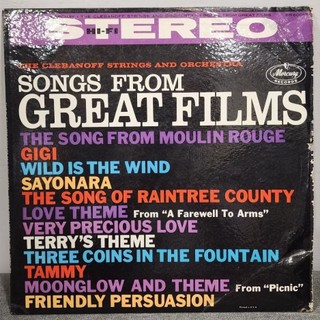 Herman Clebanoff Strings Songs From Great Films 1959年 美版