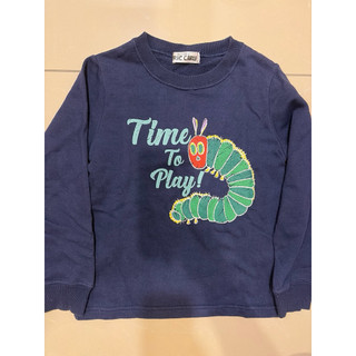 日本 Eric carle 好餓好餓的毛毛蟲長袖上衣 130cm T恤