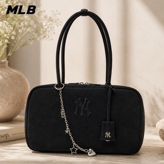 MLB 吊飾 星星愛心長鍊條鑰匙圈 包包吊飾 (3AETB036N-00SIS)【官方旗艦店】