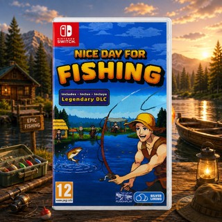 【一起玩】NS Switch 釣魚哥的奇妙冒險 中英文歐版 Nice Day For Fishing 釣魚的好日子