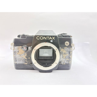 【零件機】Contax 137 MA QUARTZ 底片單眼機身 C/Y卡口 / 蒙皮嚴重劣化/整修價 蔡司卡口