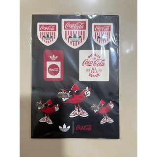 ＊＊adidas Originals 愛迪達 coca cola 可口可樂 聯名 貼紙＊＊