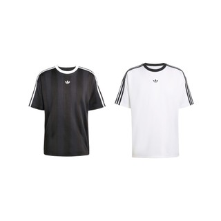 【ADIDAS】愛迪達 JACQUARD JERSEY 三葉草 男裝 短袖 上衣 -KD5829 KD5830