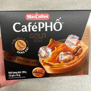 代購】✨米粒食光 越南 MacCoffee 金牌三合一咖啡 Café PHỐ GOLD｜質感道地 30入/10入任選