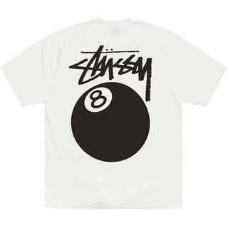 STUSSY 1905022 8 BALL TEE 短T (水洗白色) 化學原宿