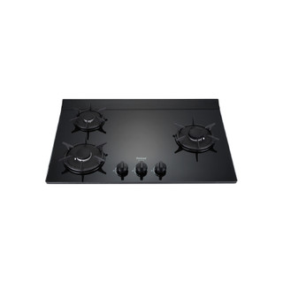 林內【RB-L3710G(BR)(A) LPG】檯面式彩焱玻璃三口爐 右大 桶裝