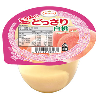 Tarami達樂美 水蜜桃果凍杯 230g【Donki日本唐吉訶德】