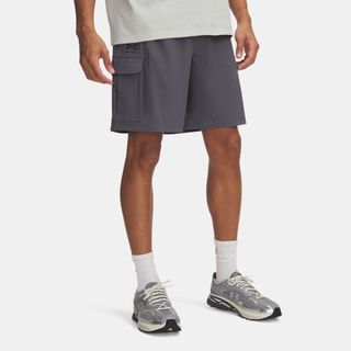 Under Armour 男 Vibe Woven Cargo 防潑水 休閒短褲-1386560-025