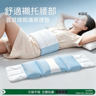 明星款 SERUNA日本專業品牌 爸媽睡眠腰枕 腰墊 男女睡覺腰痛腰託護腰帶 腰間盤突出墊腰睡 緩解腰痠腰痛 防腰受寒