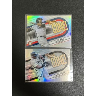 2023 Topps Pristine Going Gone! David Ortiz Frank Thomas