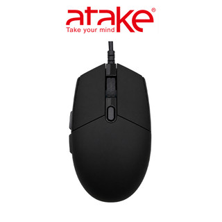 【ATake】M8 6鍵有線滑鼠 圓圓鼠 微笑RGB燈效 圓潤滑鼠 辦公滑鼠 家用滑鼠 電腦滑鼠 USB滑鼠 桌機筆電
