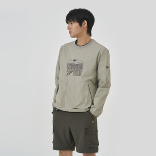 BBC EARTH 男 NATURE WOVEN LONG 長袖上衣-BE51MW11M440