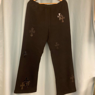 Chrome Hearts克羅心Paper Jam Cross Patch Sweatpants棉褲長褲CH